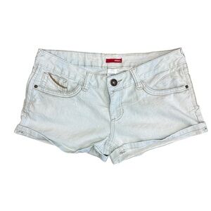 BONGO Women's Light Blue Denim Shorts low waist short shorts size 9